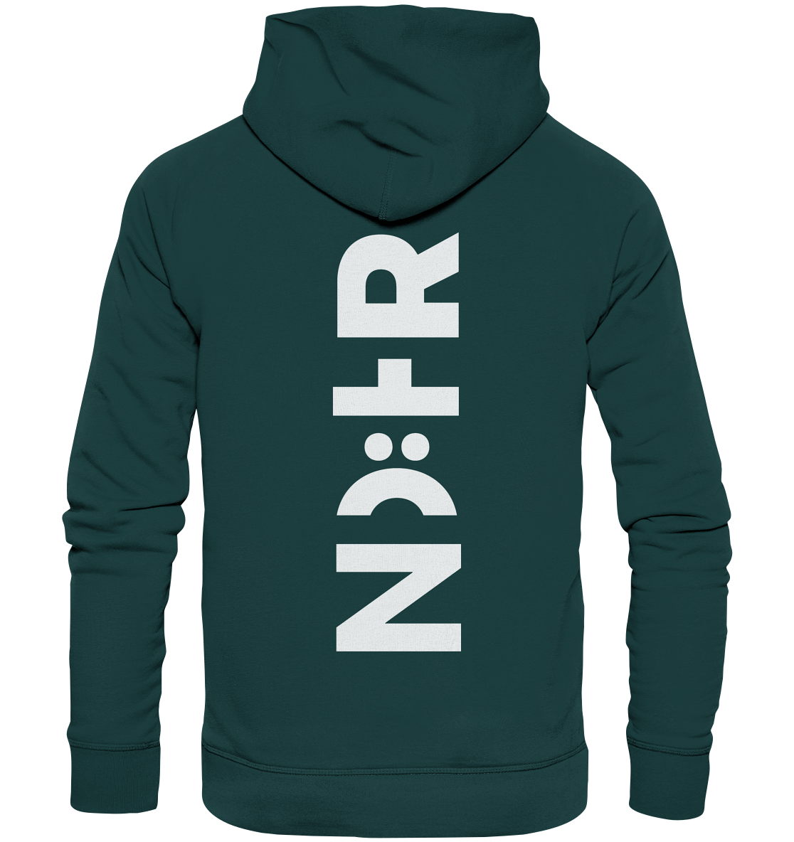 Die RHÖN in HOCH - Organic Hoodie