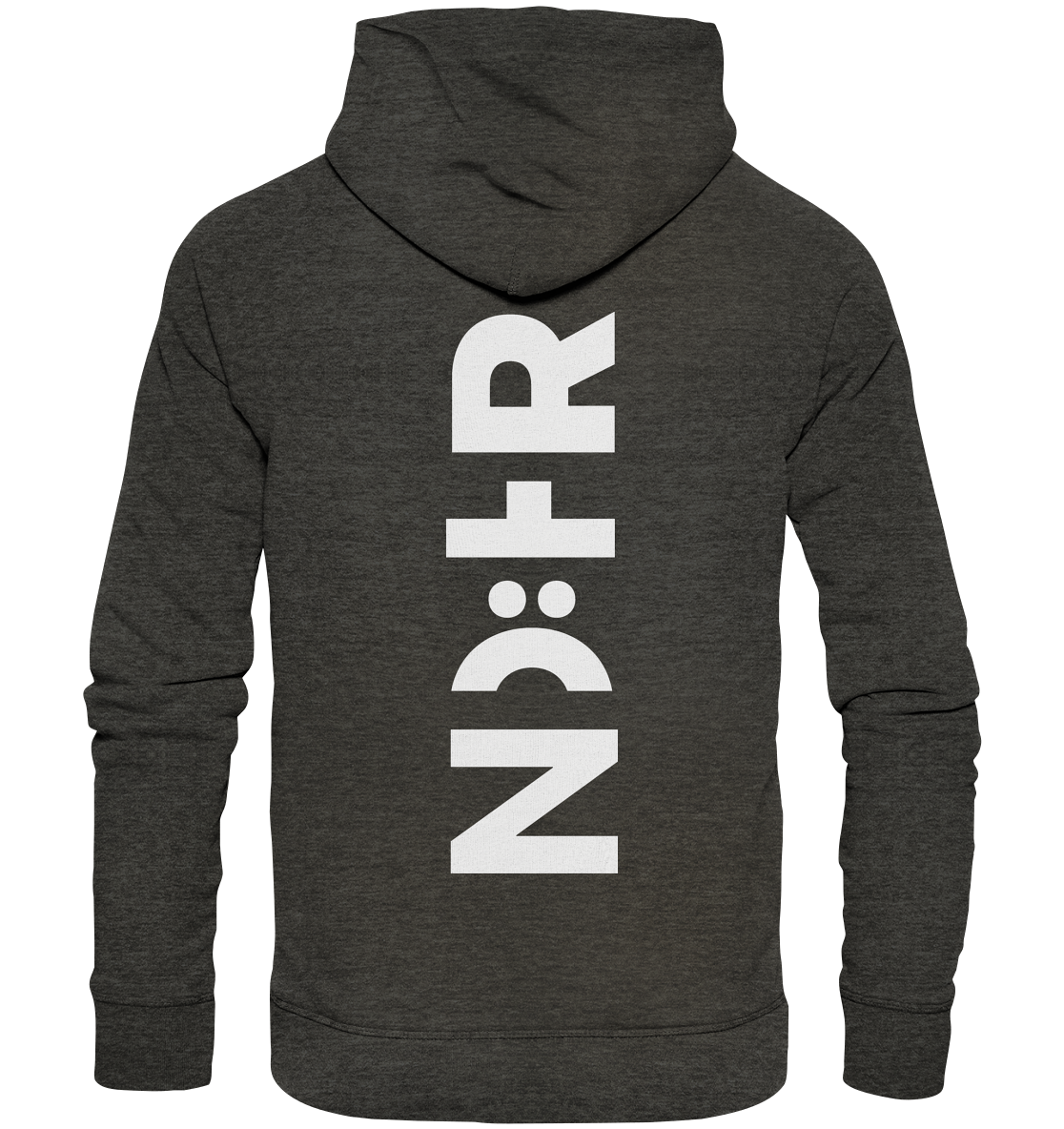 Die RHÖN in HOCH - Organic Hoodie