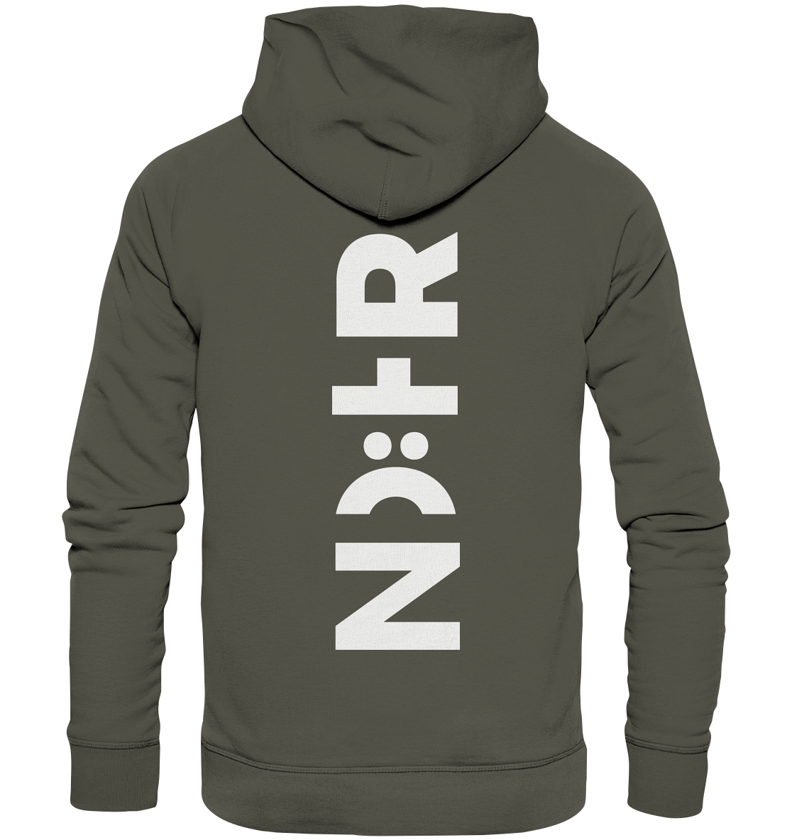 Die RHÖN in HOCH - Organic Hoodie