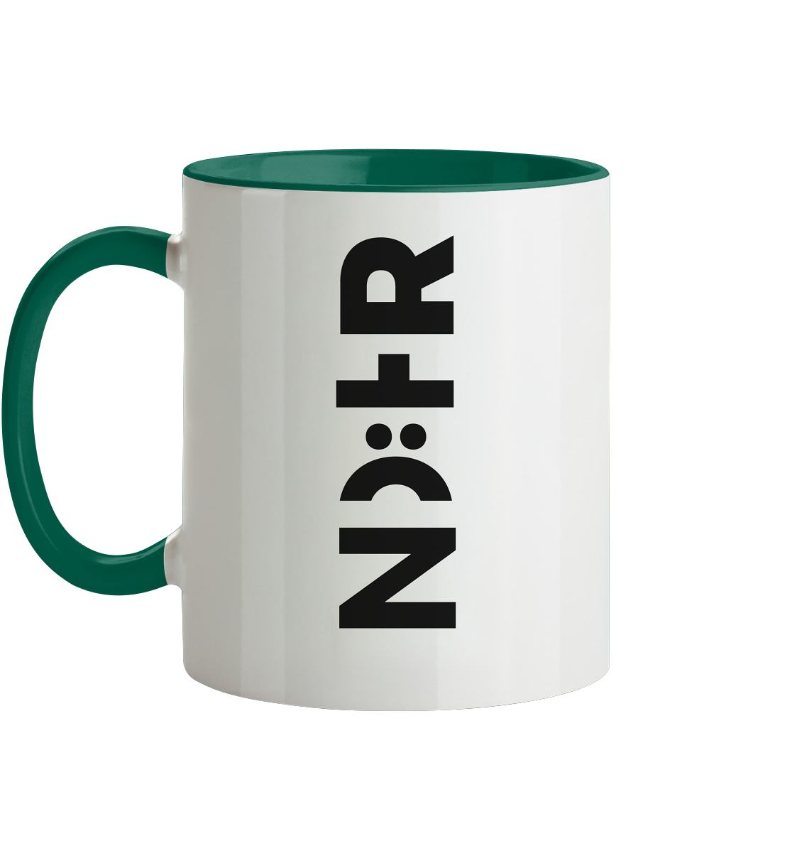 Die RHÖN in HOCH - Tasse zweifarbig
