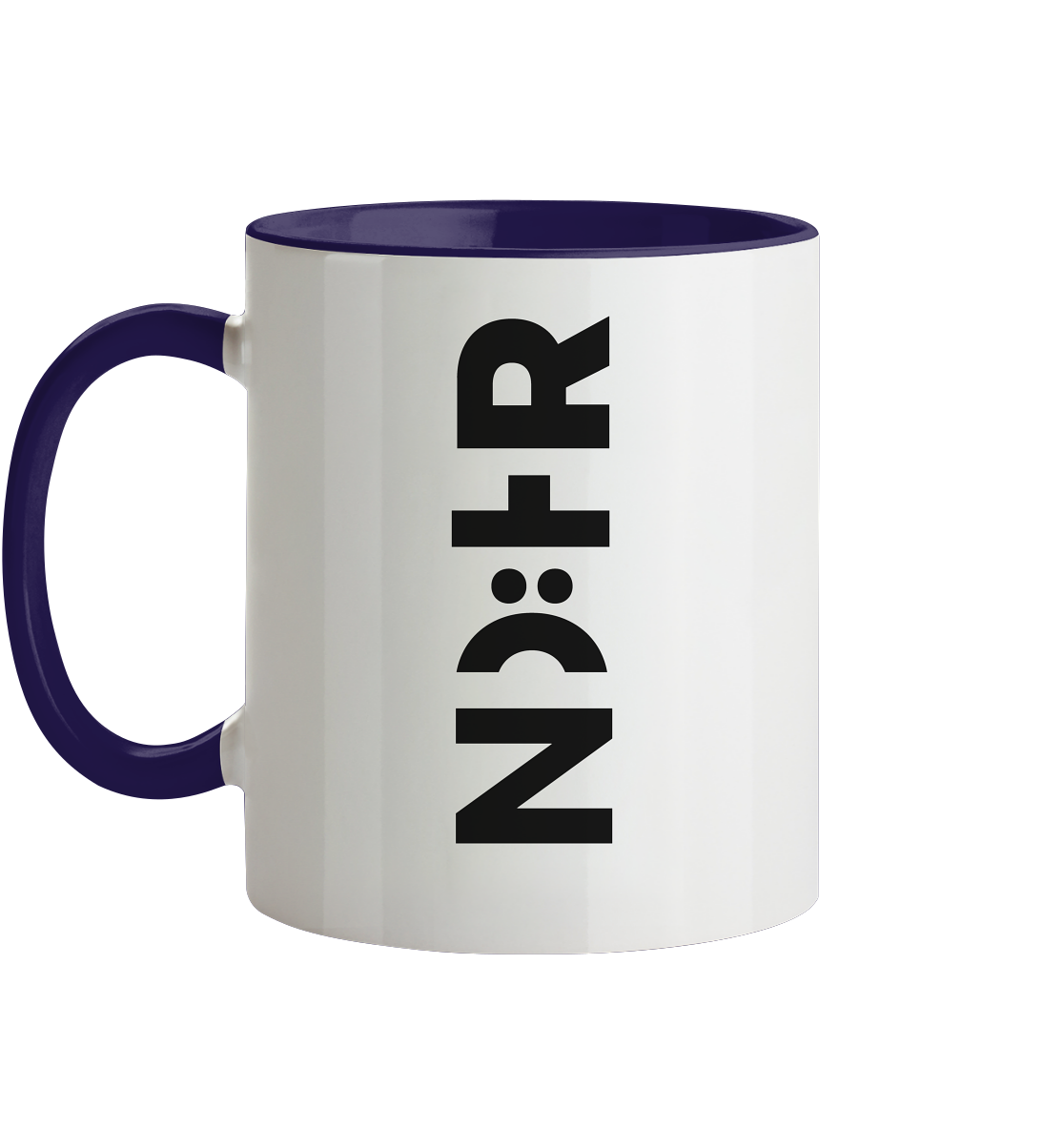 Die RHÖN in HOCH - Tasse zweifarbig