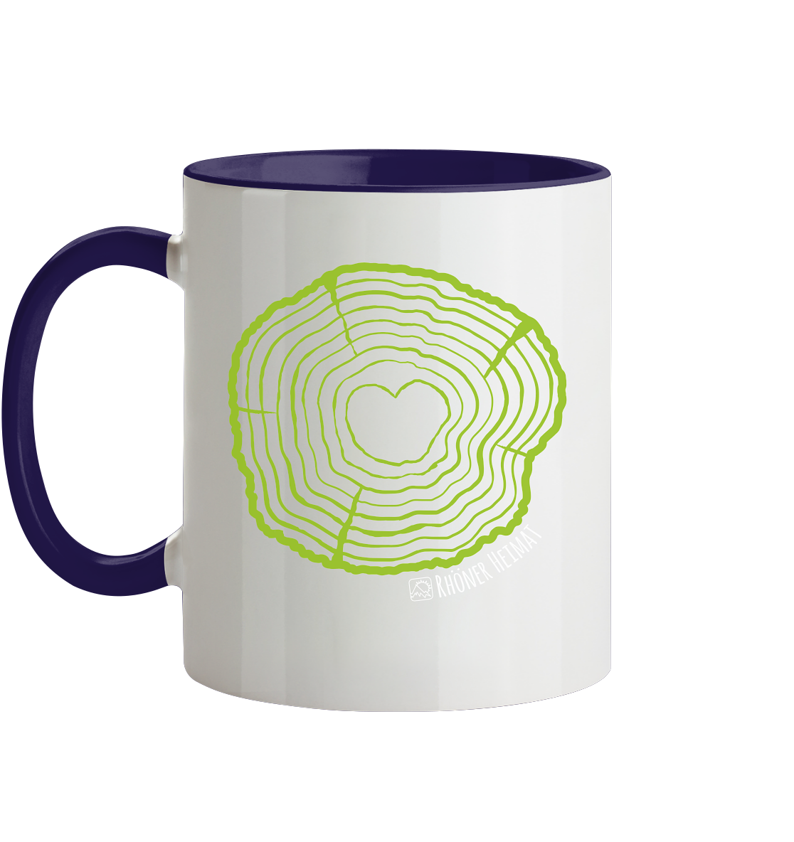 RHÖNER BAUMSCHEIBE - Tasse zweifarbig