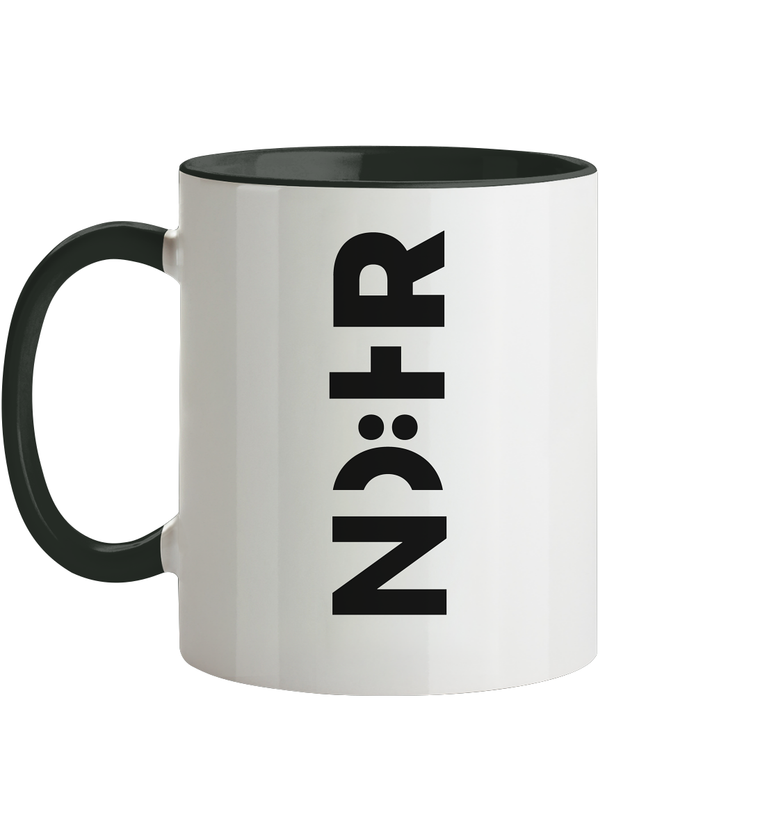 Die RHÖN in HOCH - Tasse zweifarbig