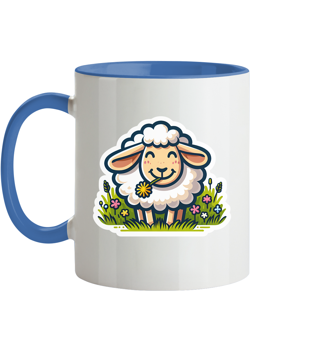 HAPPY SHEEP - Tasse zweifarbig