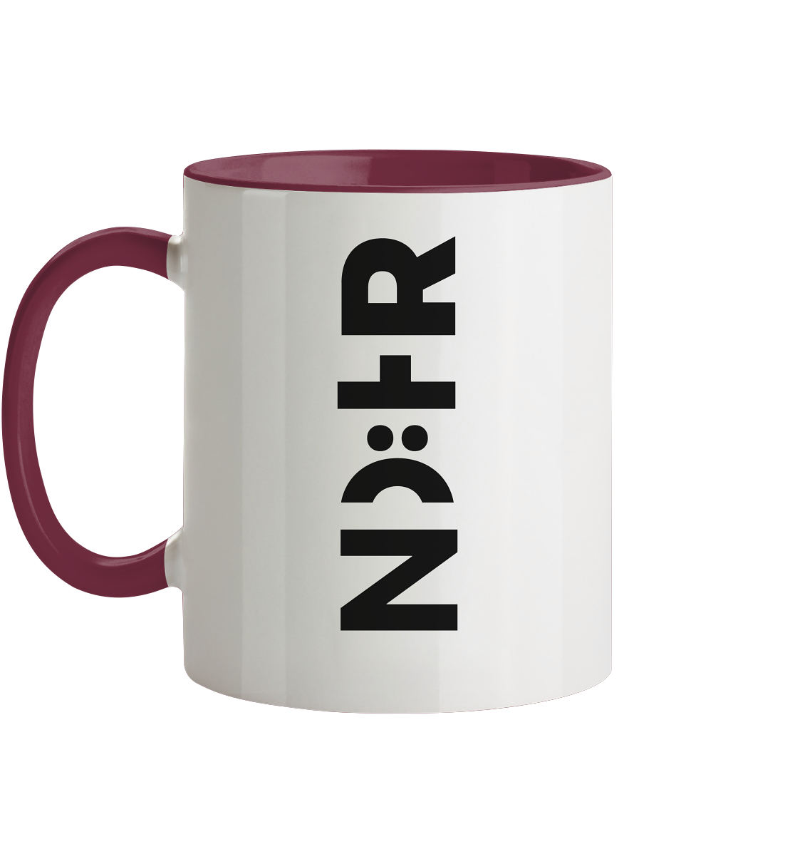 Die RHÖN in HOCH - Tasse zweifarbig