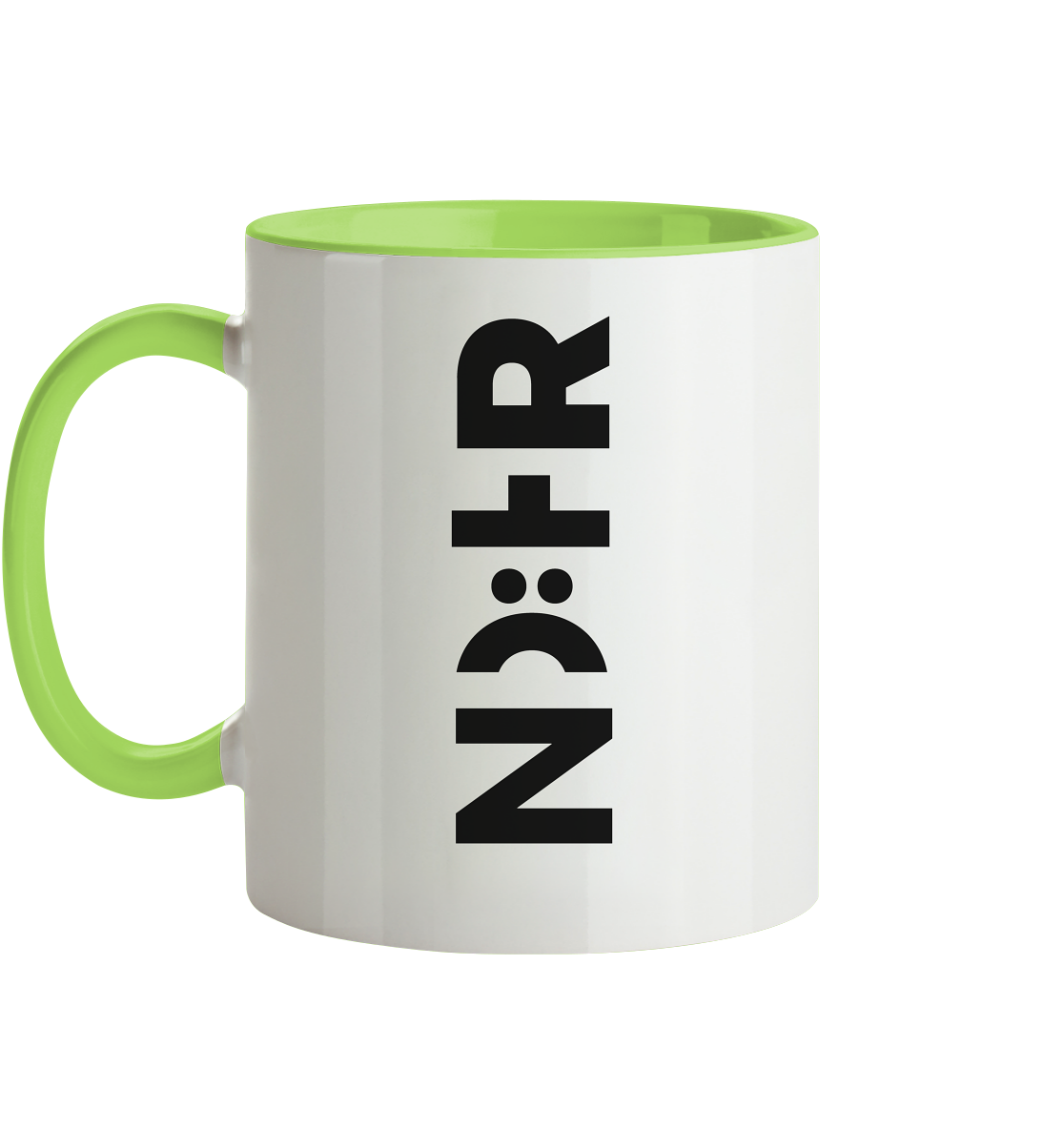 Die RHÖN in HOCH - Tasse zweifarbig