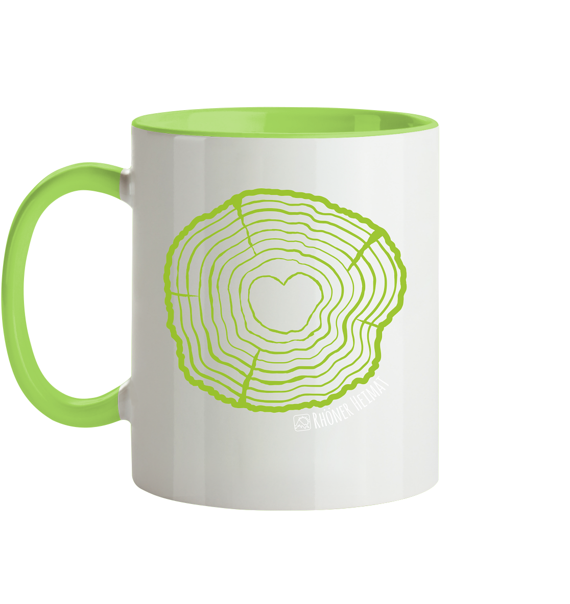 RHÖNER BAUMSCHEIBE - Tasse zweifarbig