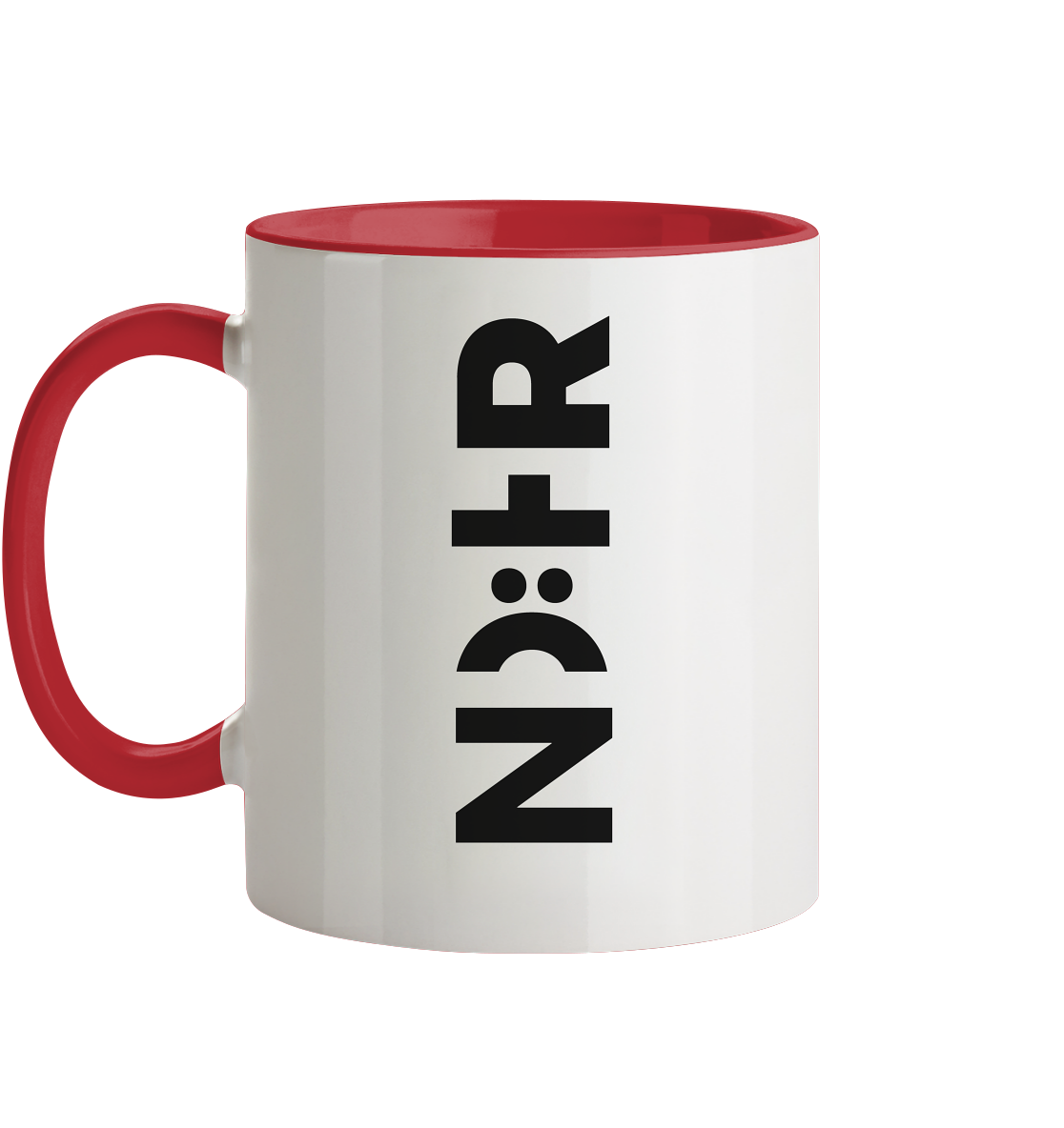 Die RHÖN in HOCH - Tasse zweifarbig