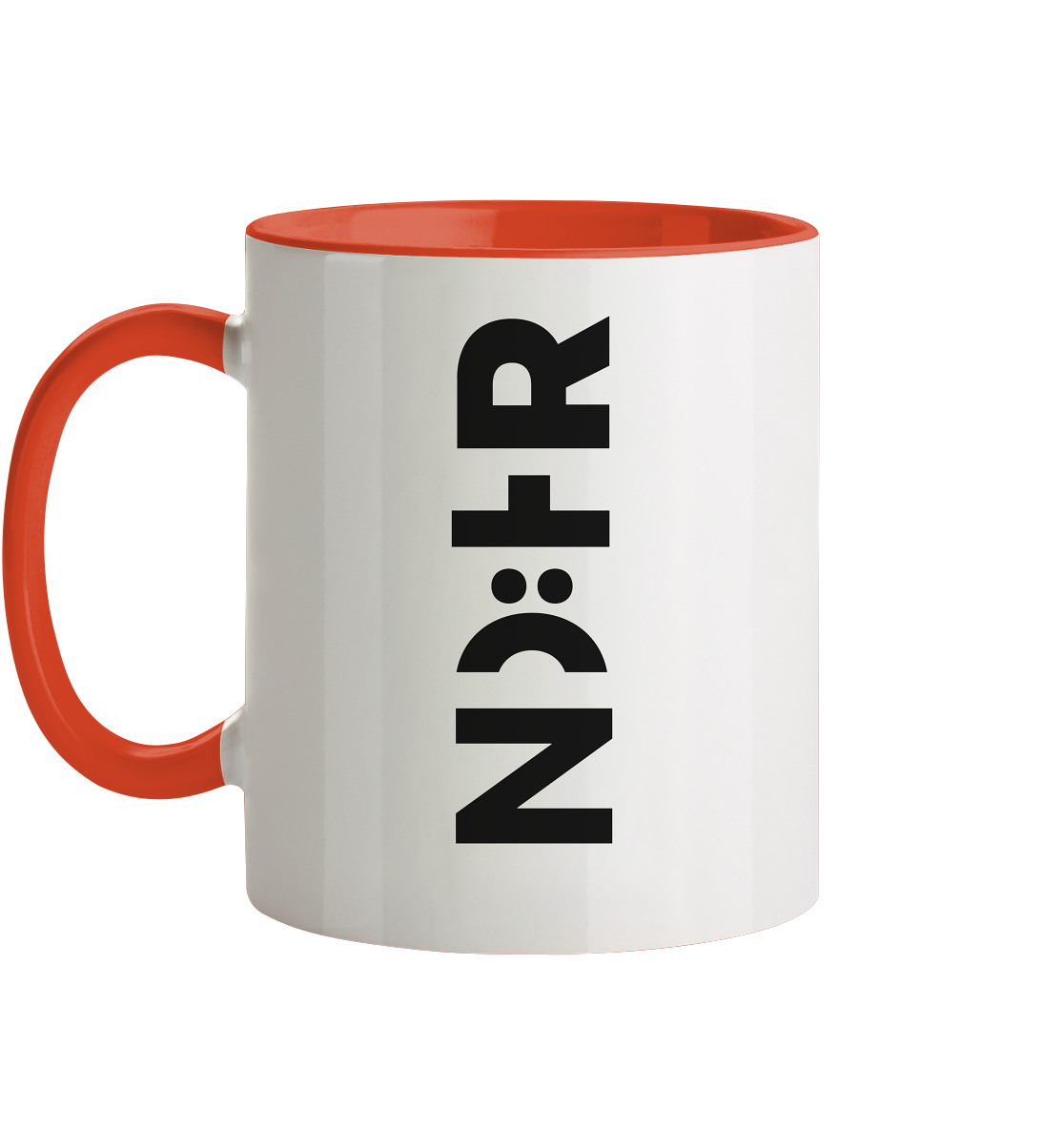 Die RHÖN in HOCH - Tasse zweifarbig