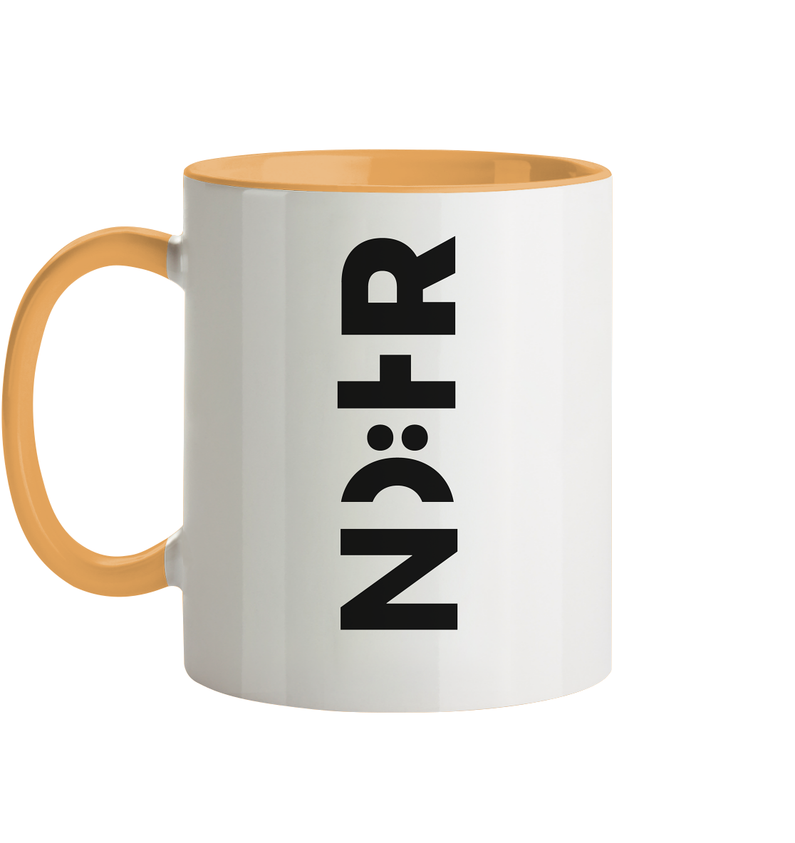 Die RHÖN in HOCH - Tasse zweifarbig
