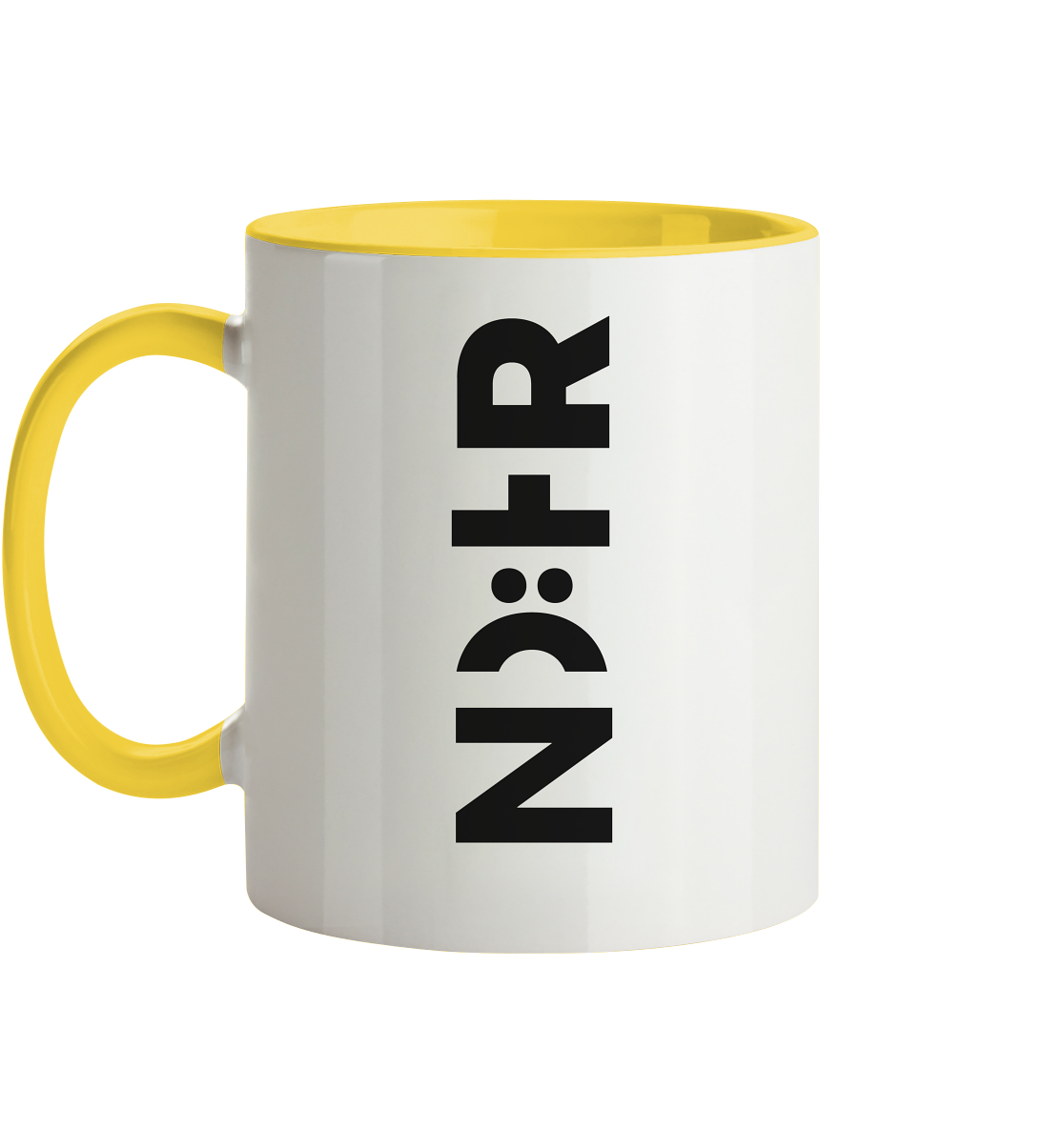 Die RHÖN in HOCH - Tasse zweifarbig