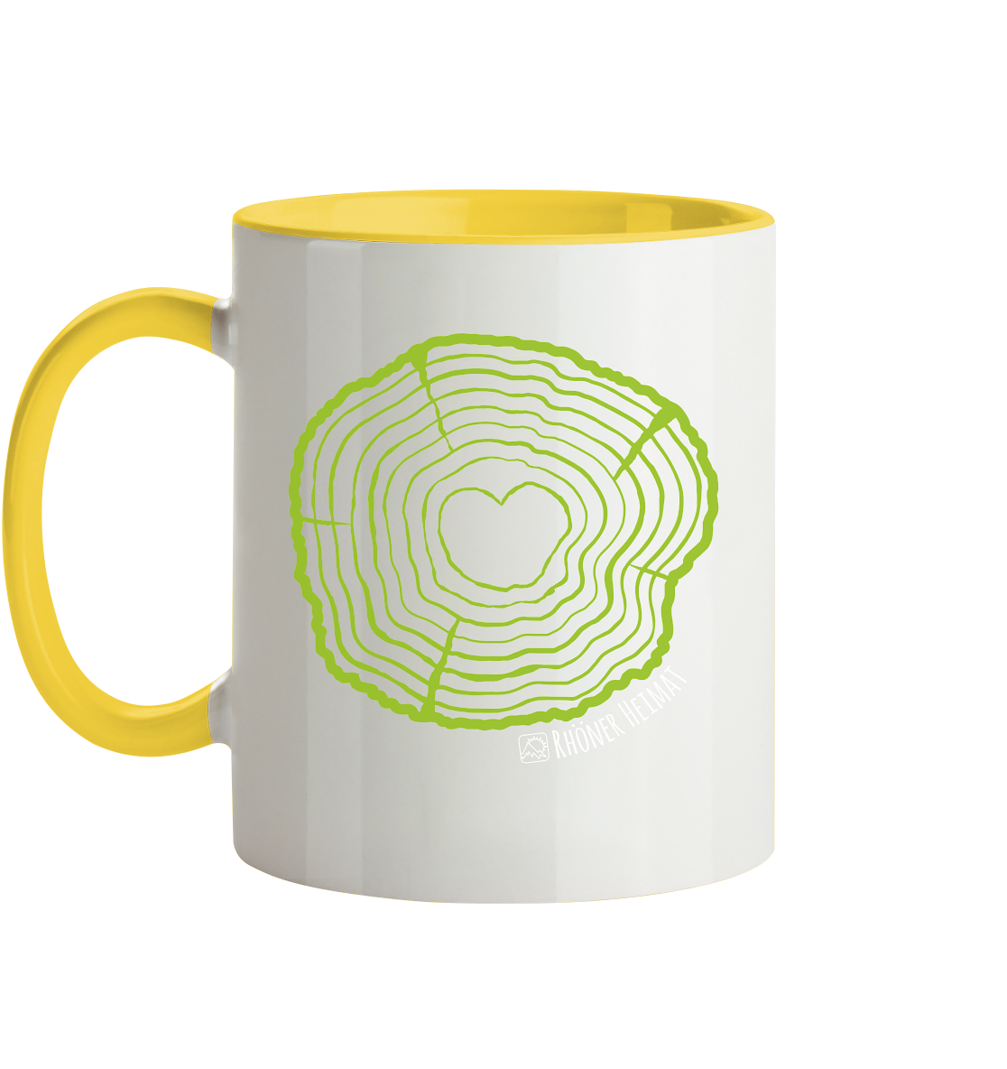 RHÖNER BAUMSCHEIBE - Tasse zweifarbig