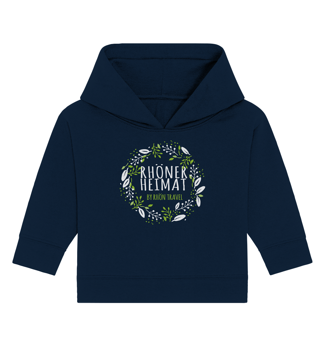 RHÖNER HEIMAT "BLÄTTERKRANZ" - Baby Organic Hoodie