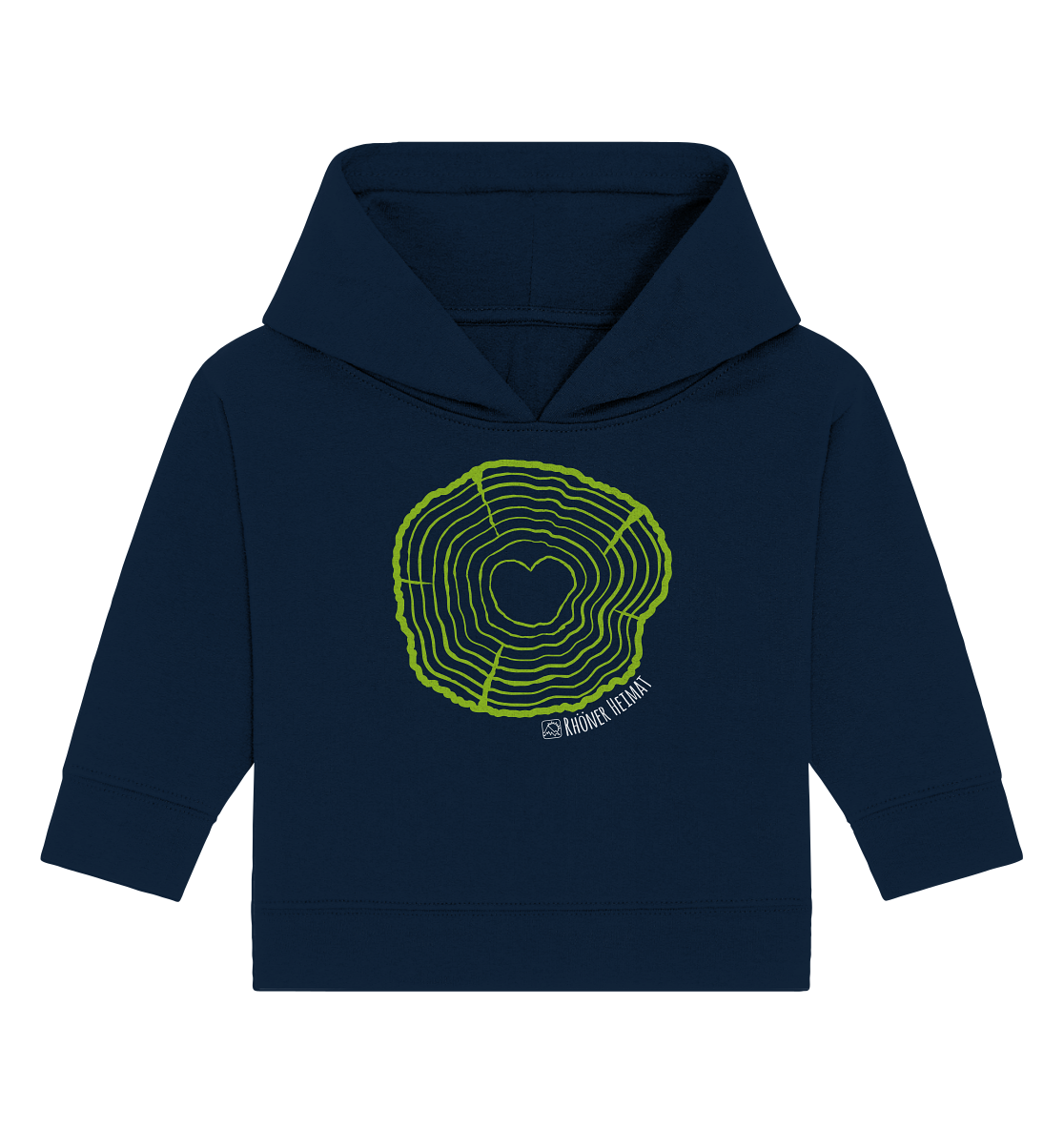 RHÖNER BAUMSCHEIBE - Baby Organic Hoodie
