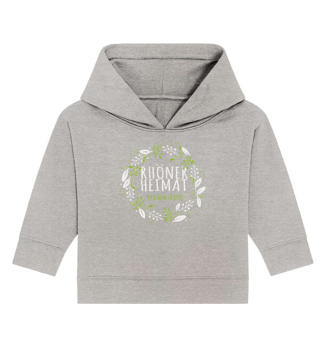 RHÖNER HEIMAT "BLÄTTERKRANZ" - Baby Organic Hoodie