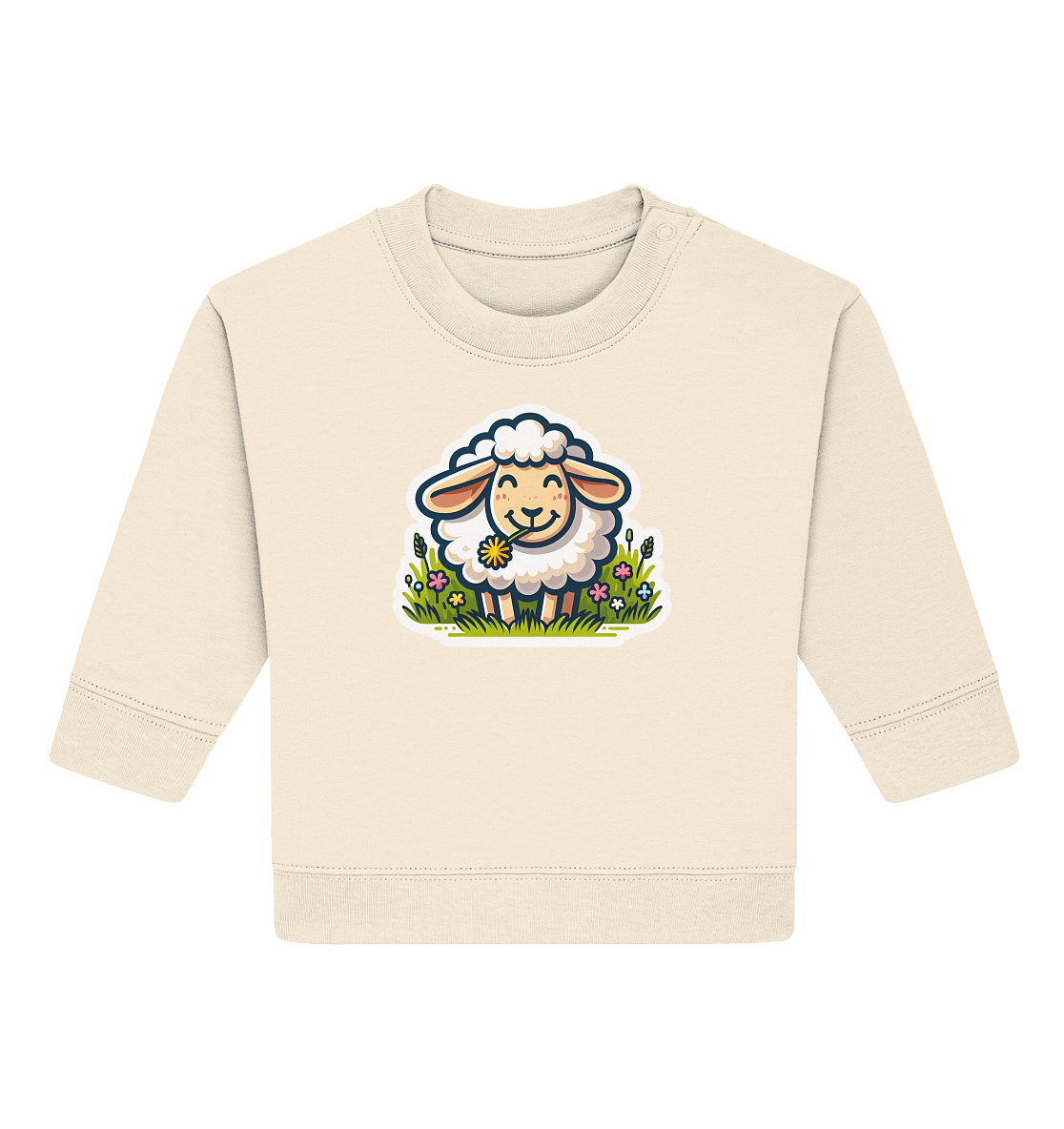 HAPPY SHEEP - Baby Organic Sweatshirt