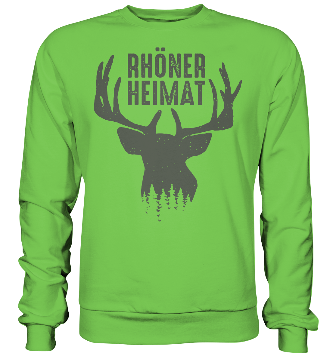 RHÖN HIRSCH - Basic Sweatshirt