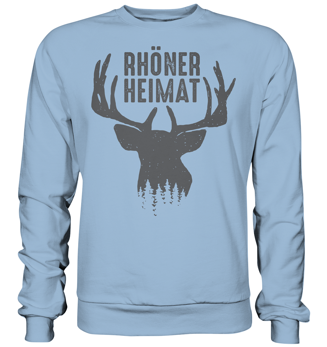 RHÖN HIRSCH - Basic Sweatshirt