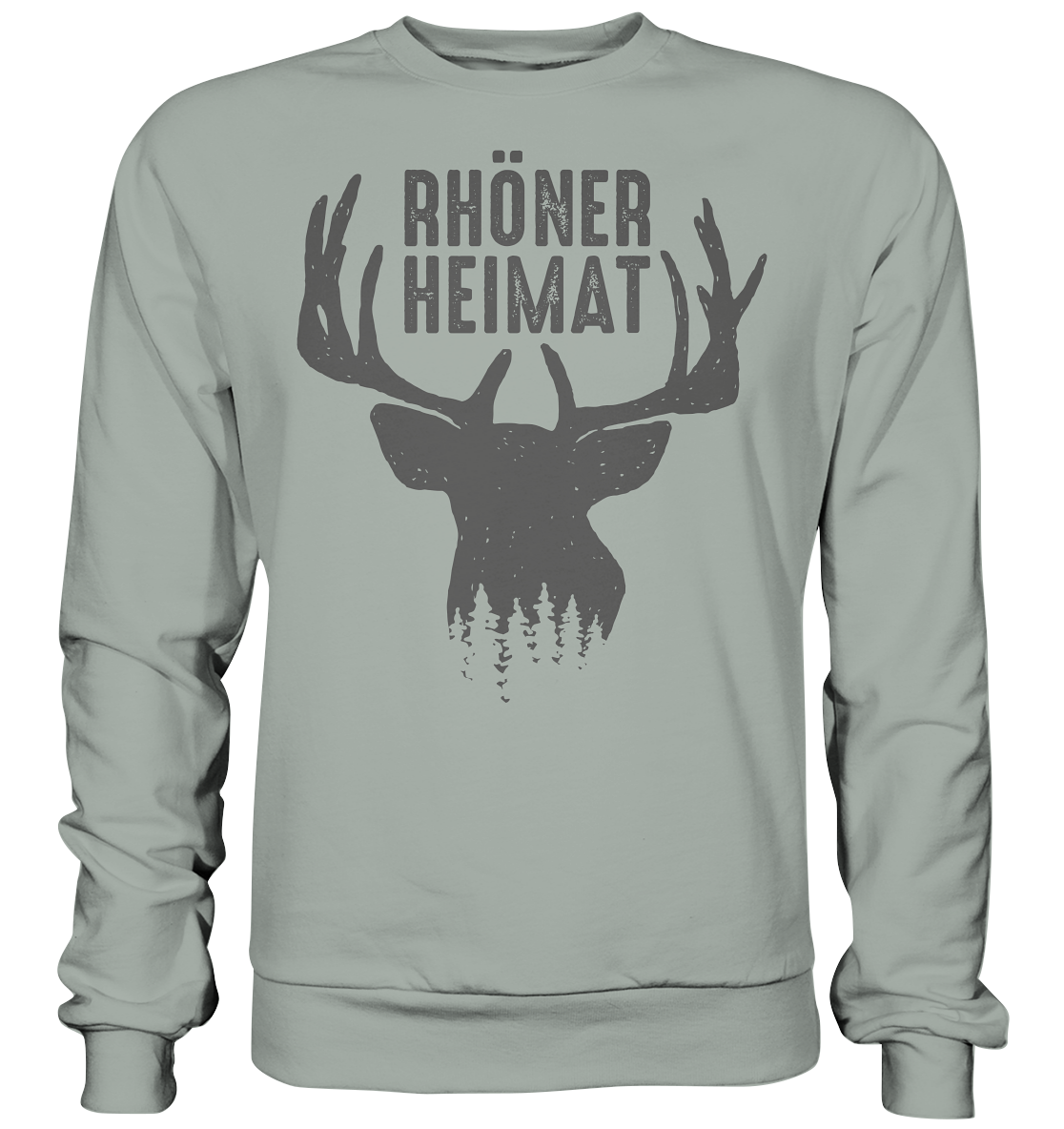 RHÖN HIRSCH - Basic Sweatshirt