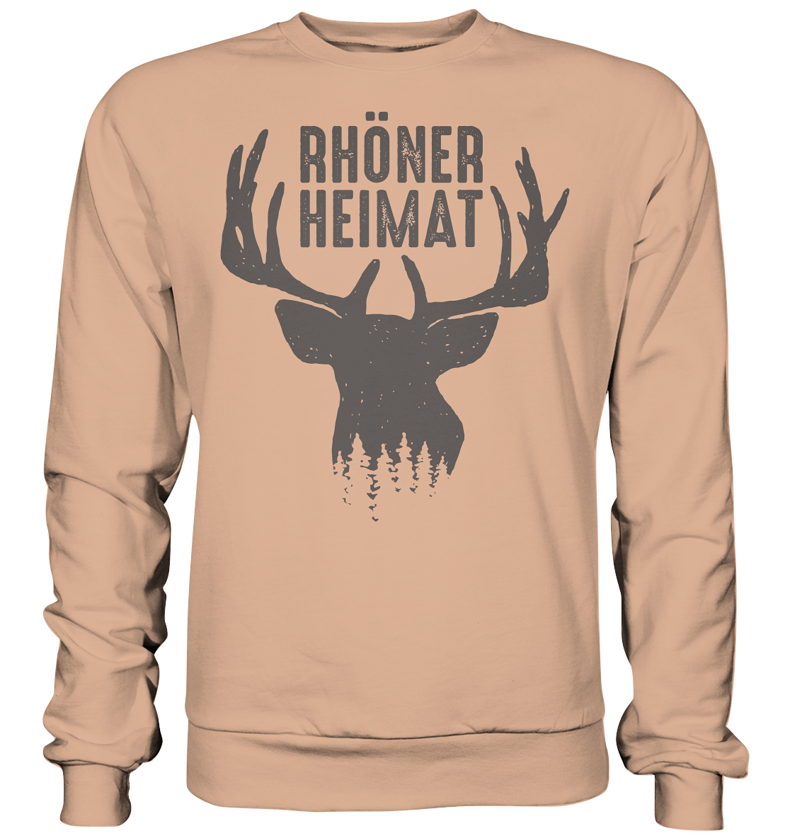 RHÖN HIRSCH - Basic Sweatshirt