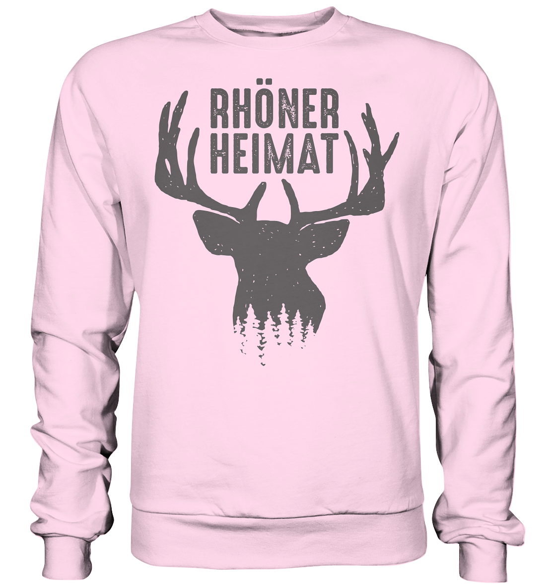RHÖN HIRSCH - Basic Sweatshirt