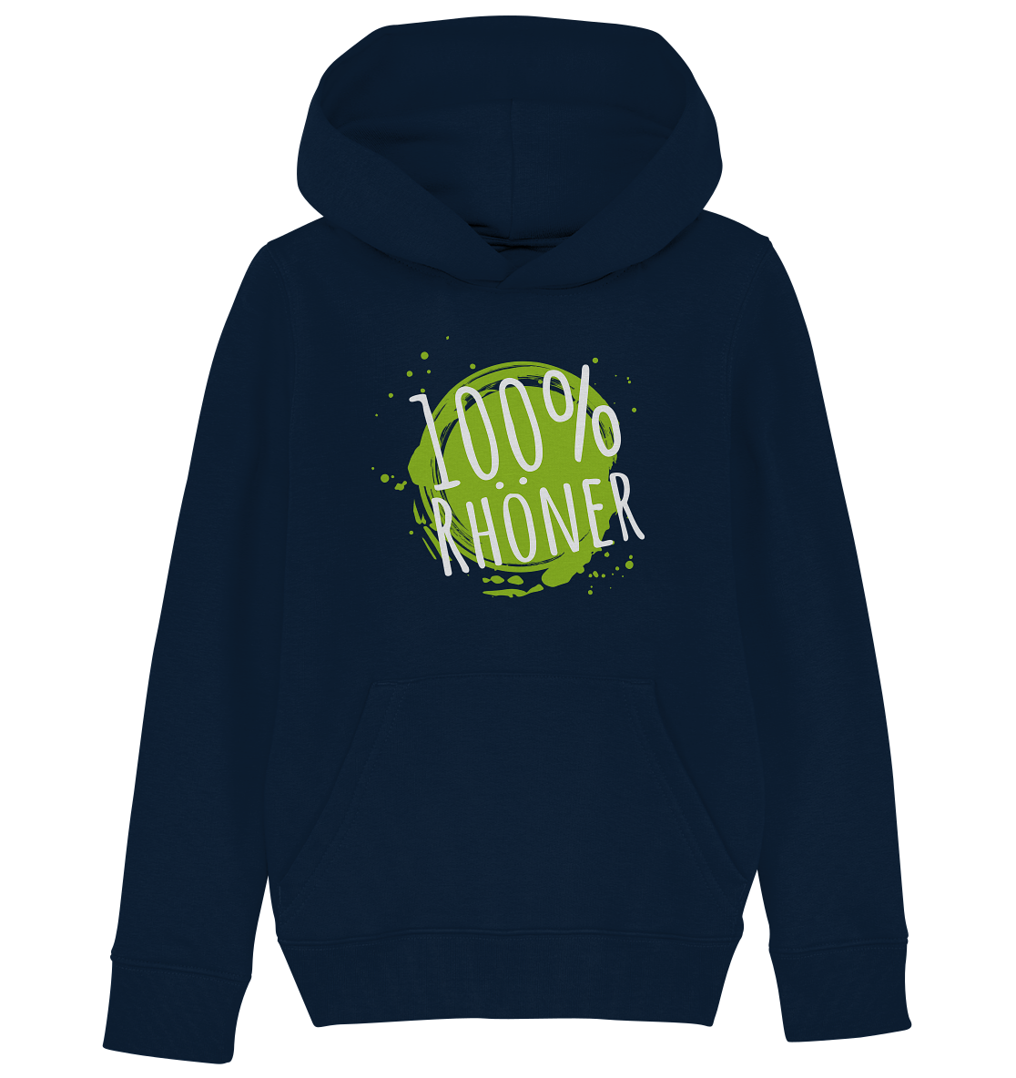100% RHÖNER - Kids Organic Hoodie