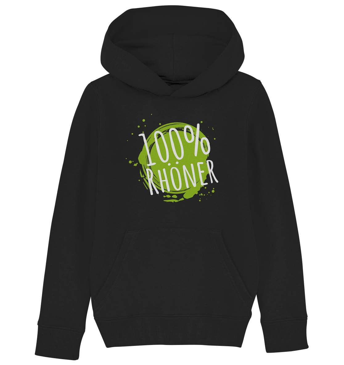 100% RHÖNER - Kids Organic Hoodie
