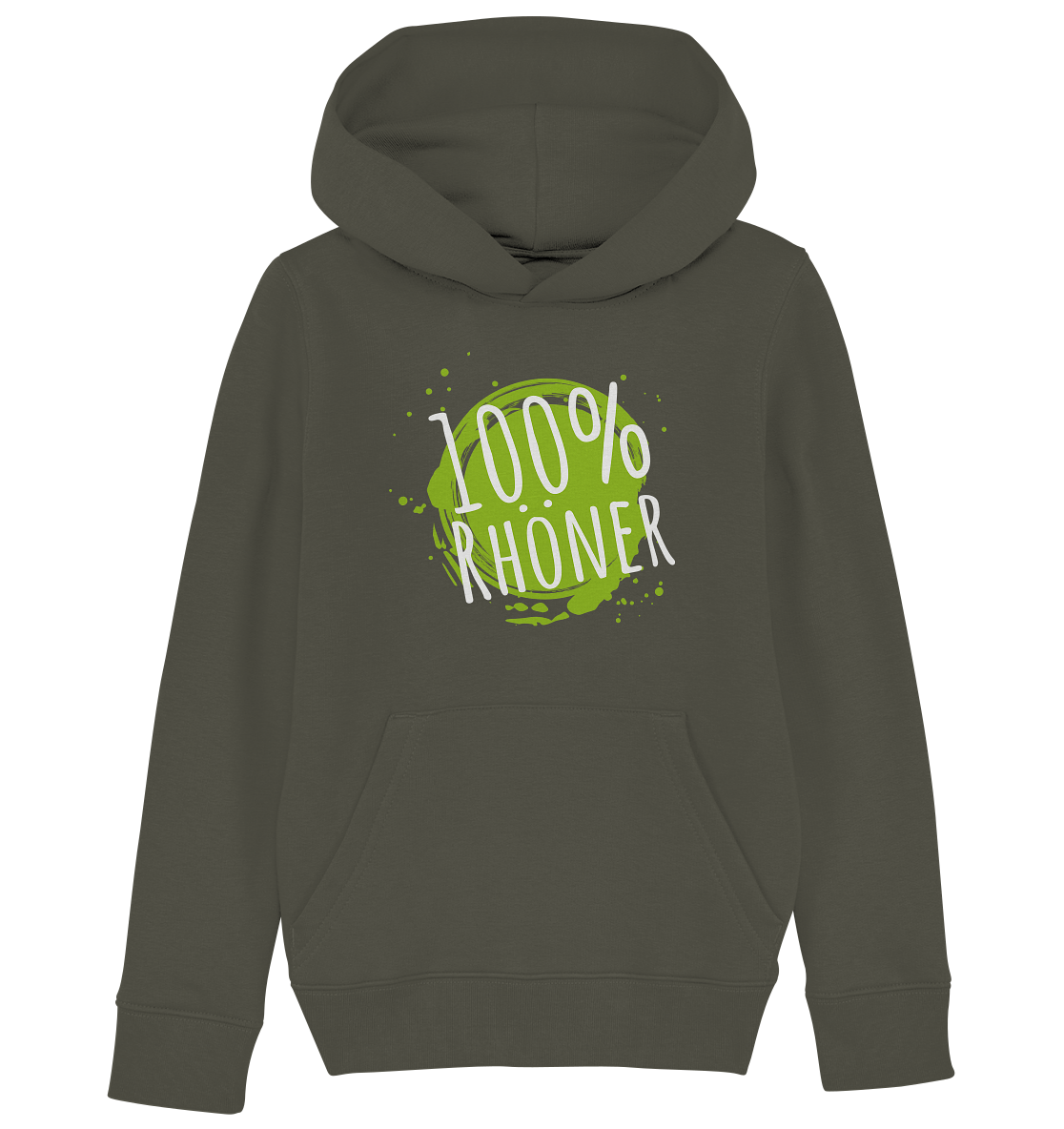 100% RHÖNER - Kids Organic Hoodie