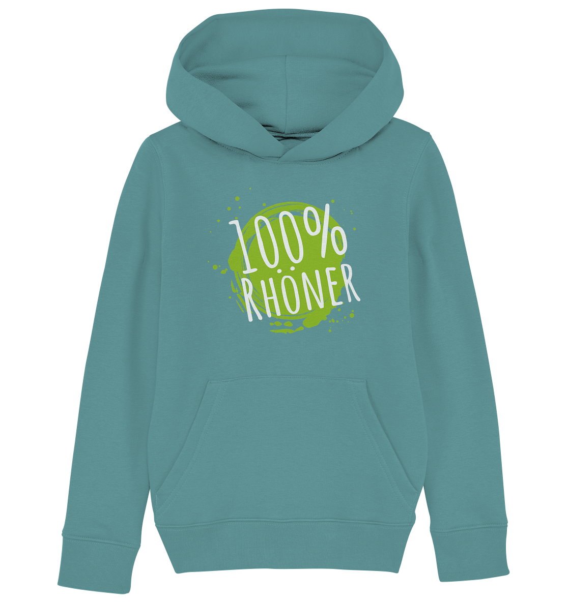 100% RHÖNER - Kids Organic Hoodie