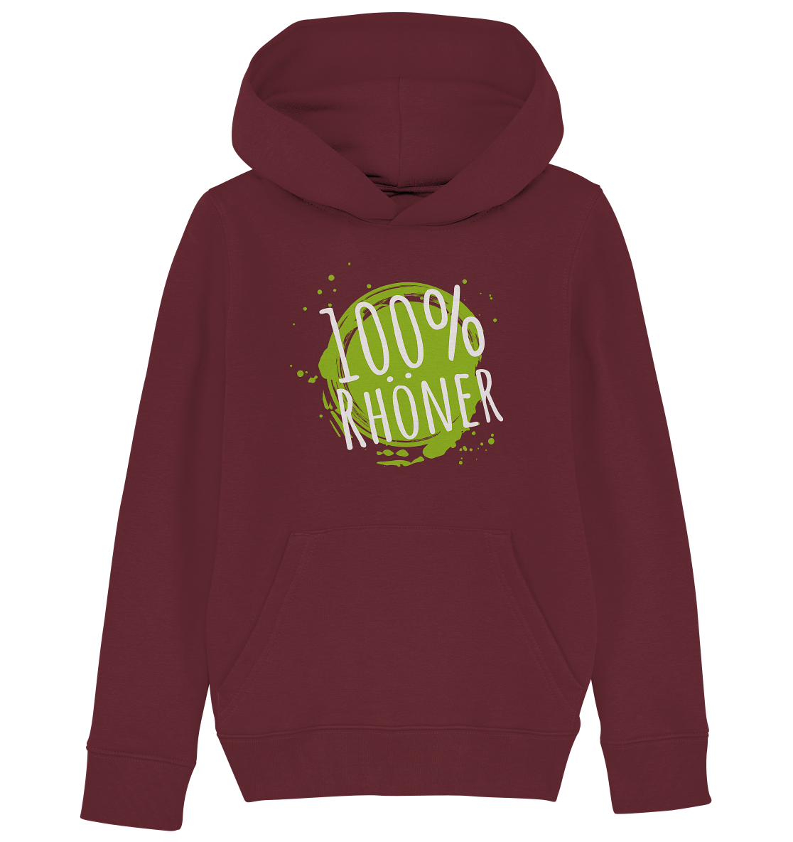 100% RHÖNER - Kids Organic Hoodie