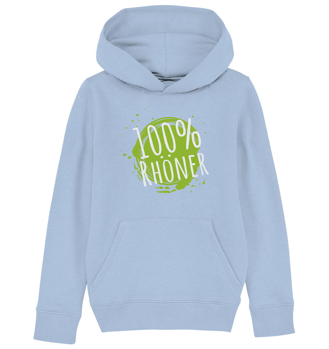 100% RHÖNER - Kids Organic Hoodie