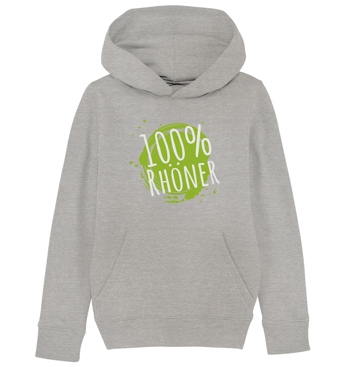 100% RHÖNER - Kids Organic Hoodie