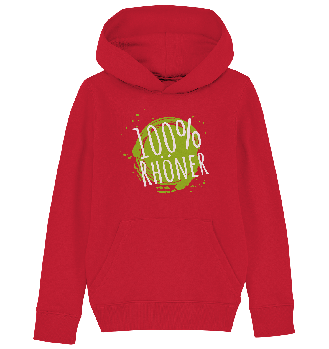 100% RHÖNER - Kids Organic Hoodie