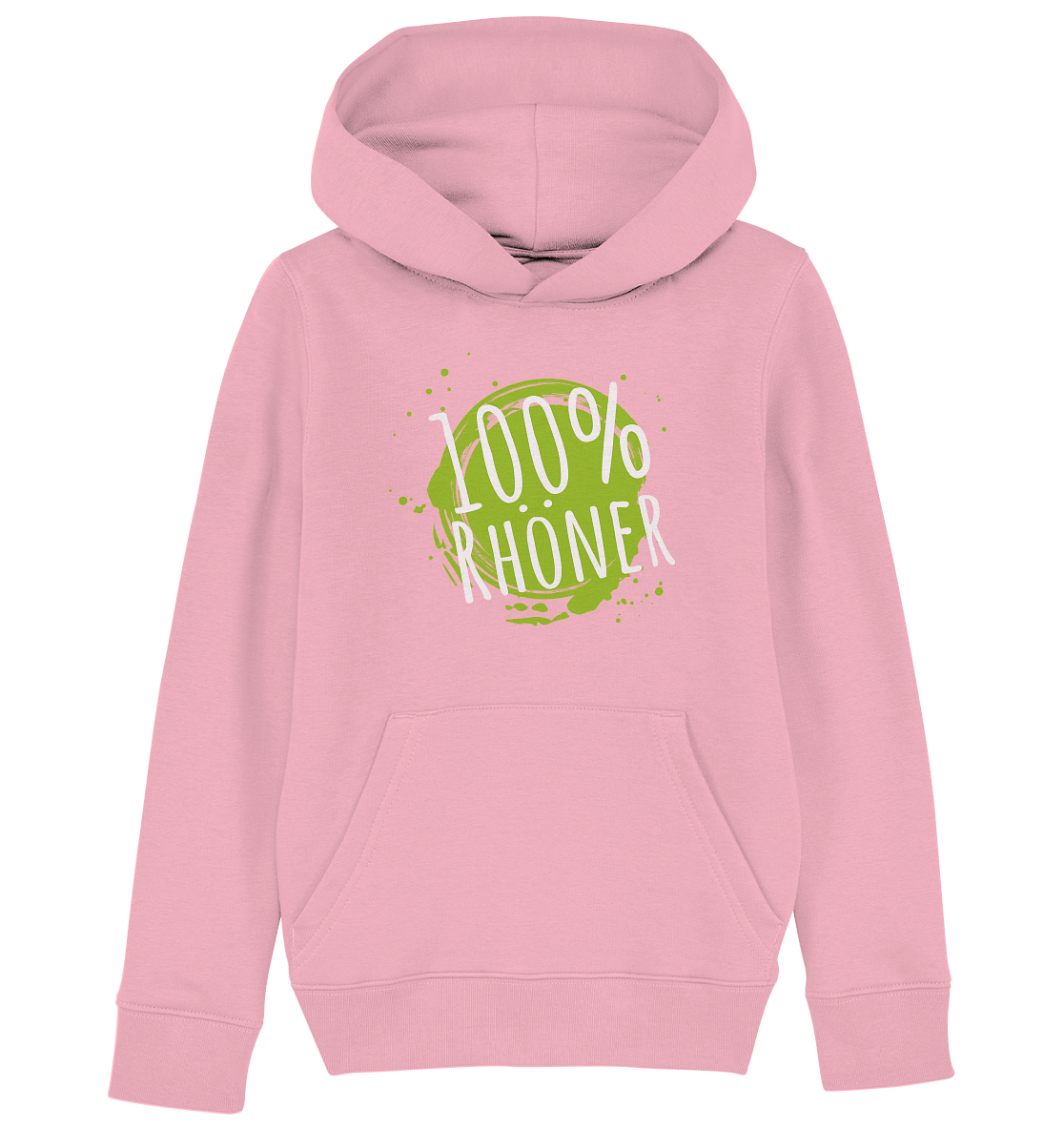 100% RHÖNER - Kids Organic Hoodie