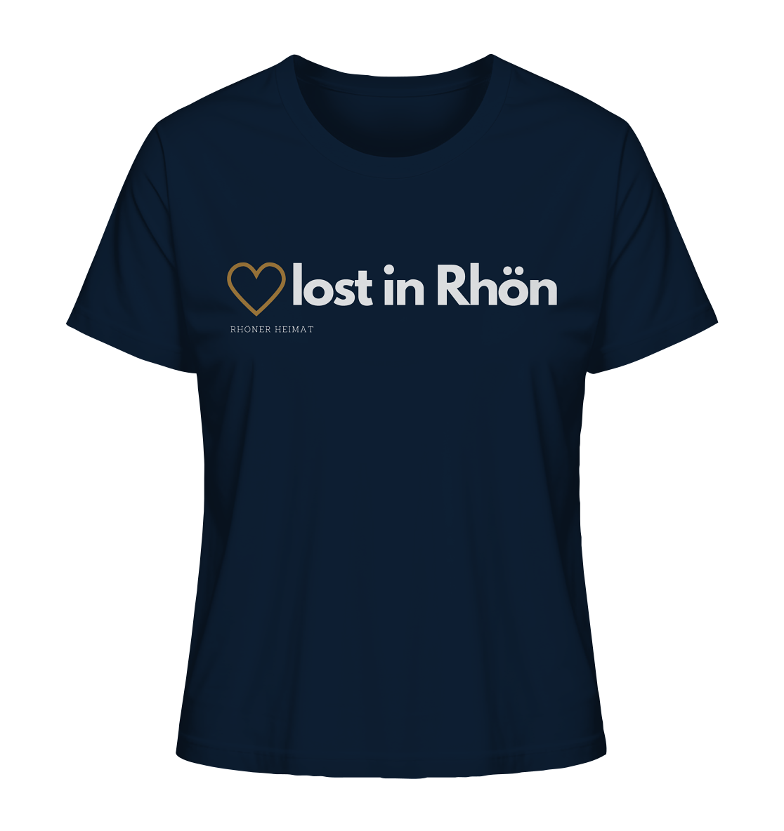 HEART LOST IN RHÖN - Ladies Organic Shirt