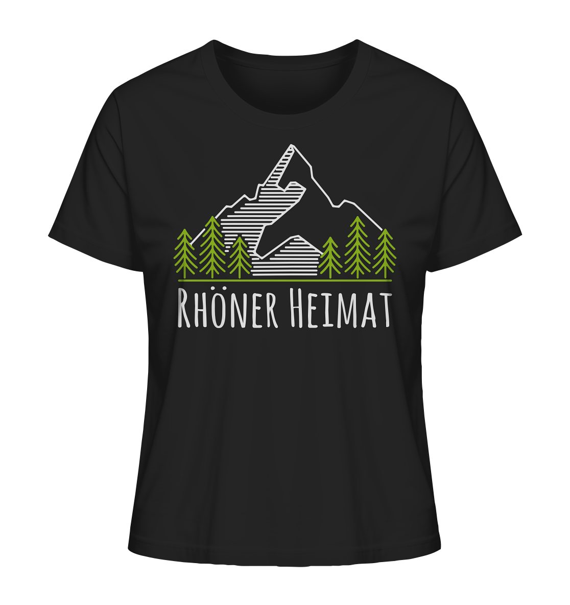 RHÖNER HEIMAT BERG - Ladies Organic Shirt