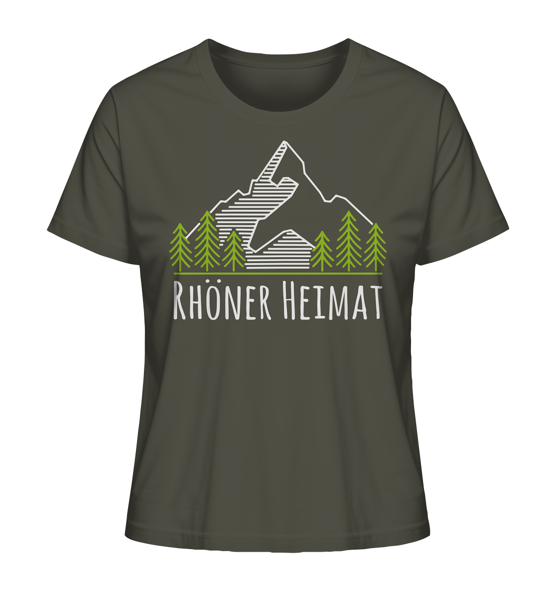 RHÖNER HEIMAT BERG - Ladies Organic Shirt