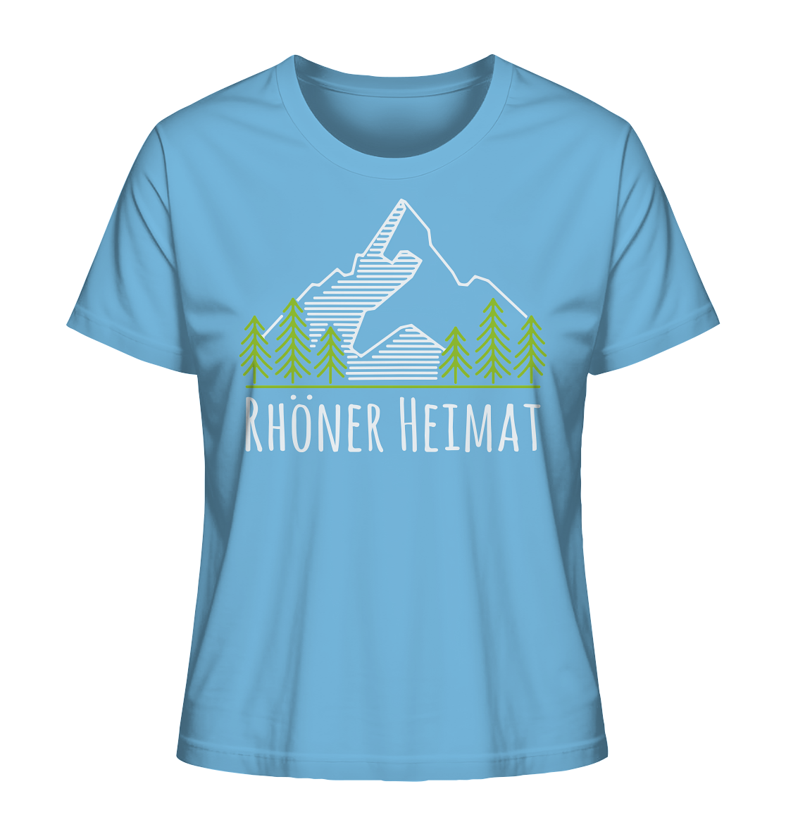 RHÖNER HEIMAT BERG - Ladies Organic Shirt