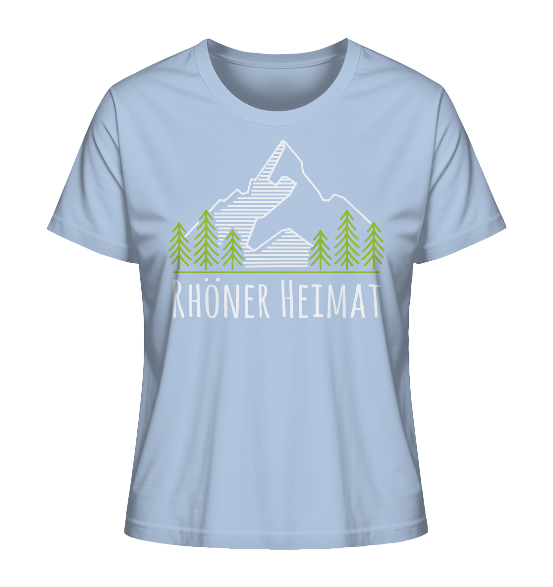 RHÖNER HEIMAT BERG - Ladies Organic Shirt