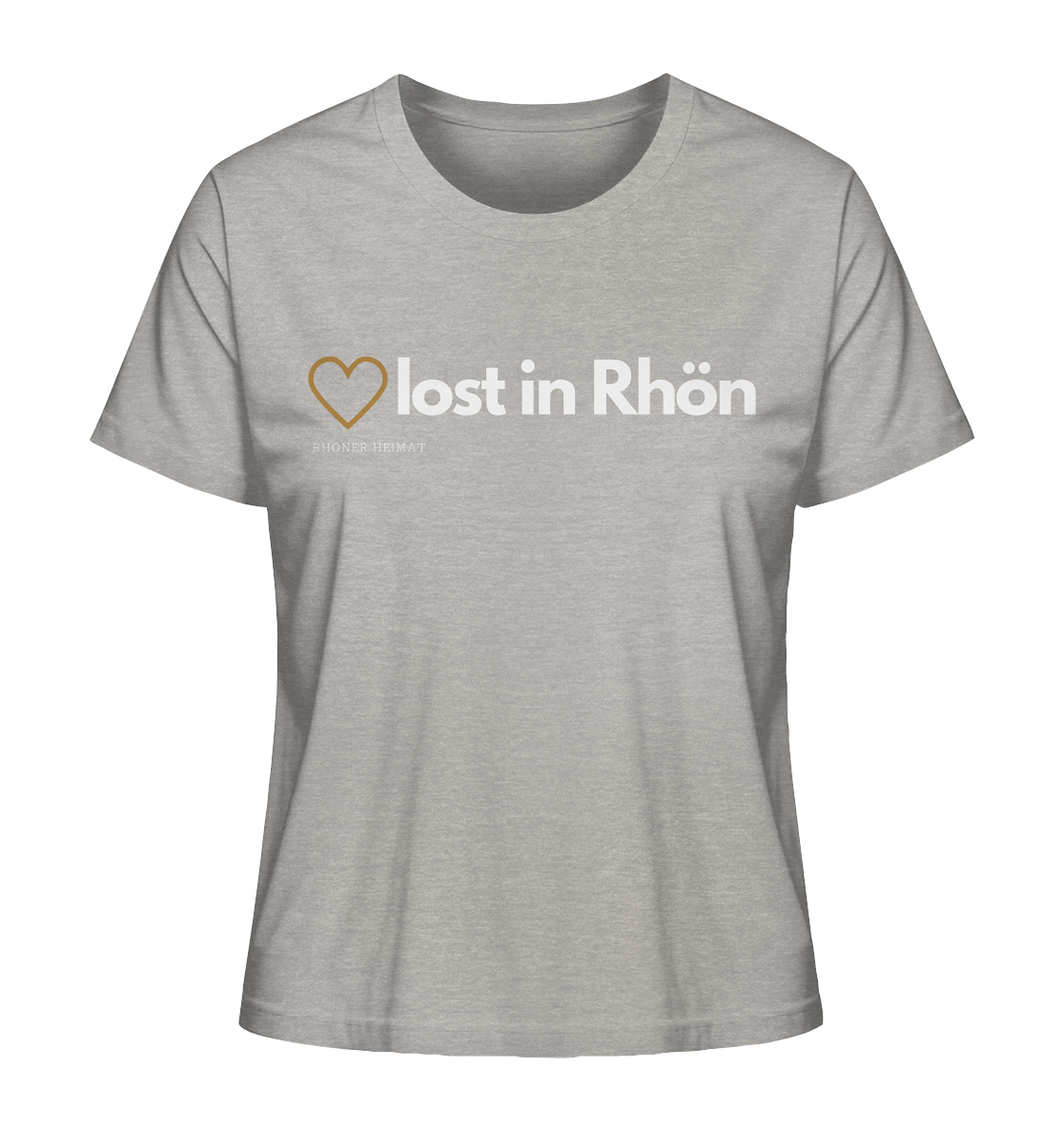 HEART LOST IN RHÖN - Ladies Organic Shirt