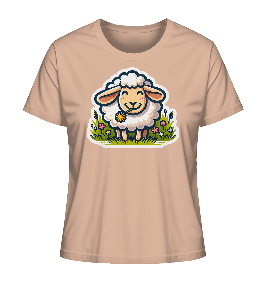 HAPPY SHEEP - Ladies Organic Shirt