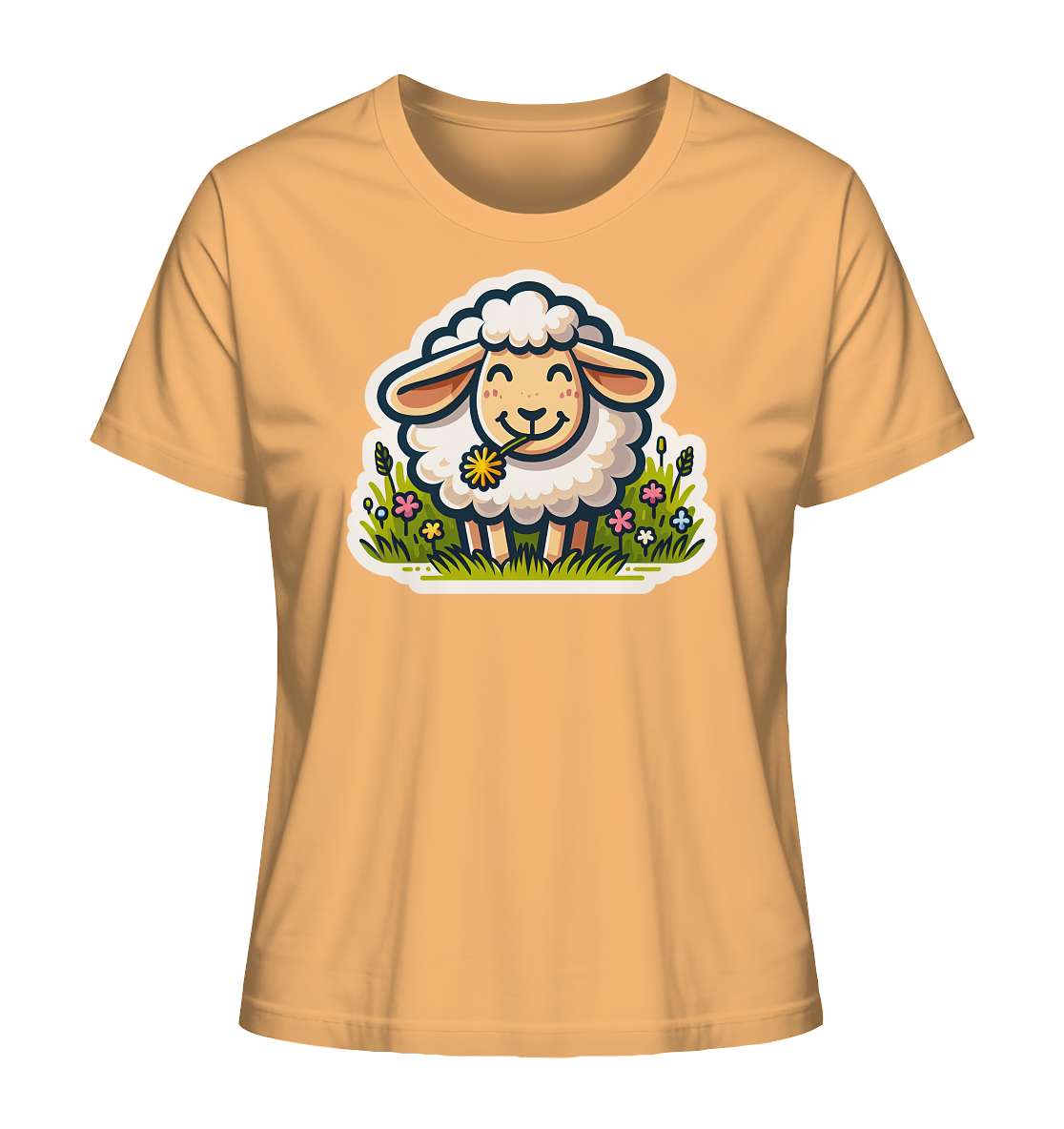 HAPPY SHEEP - Ladies Organic Shirt
