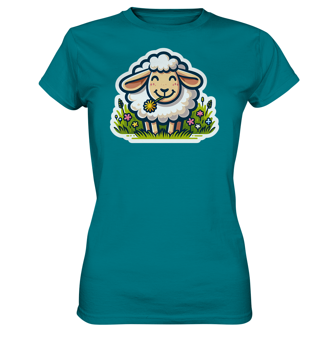HAPPY SHEEP - Ladies Premium Shirt