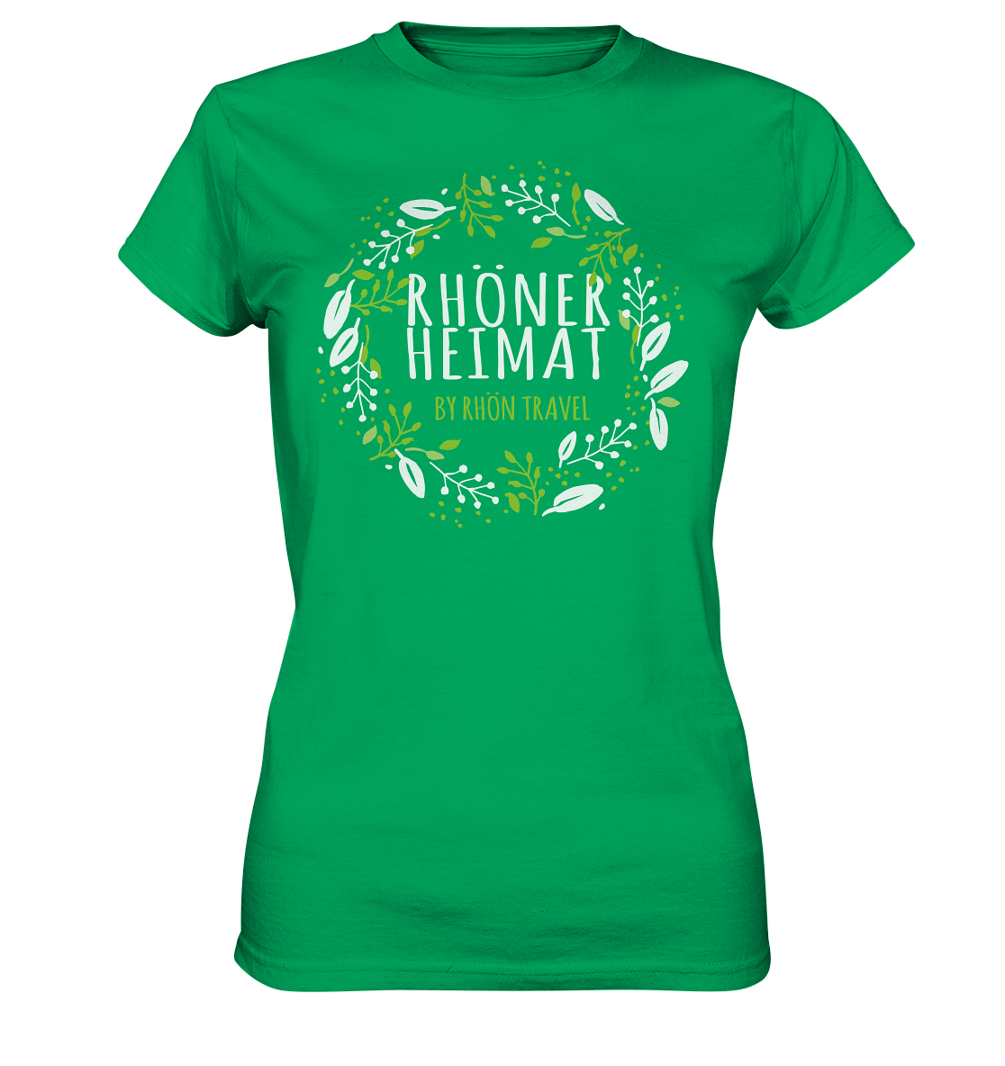 RHÖNER HEIMAT "BLÄTTERKRANZ" - Ladies Premium Shirt