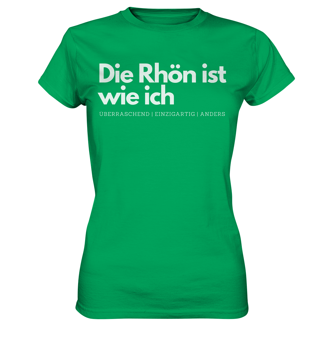 Die Rhön ist wie ich - Ladies Premium Shirt