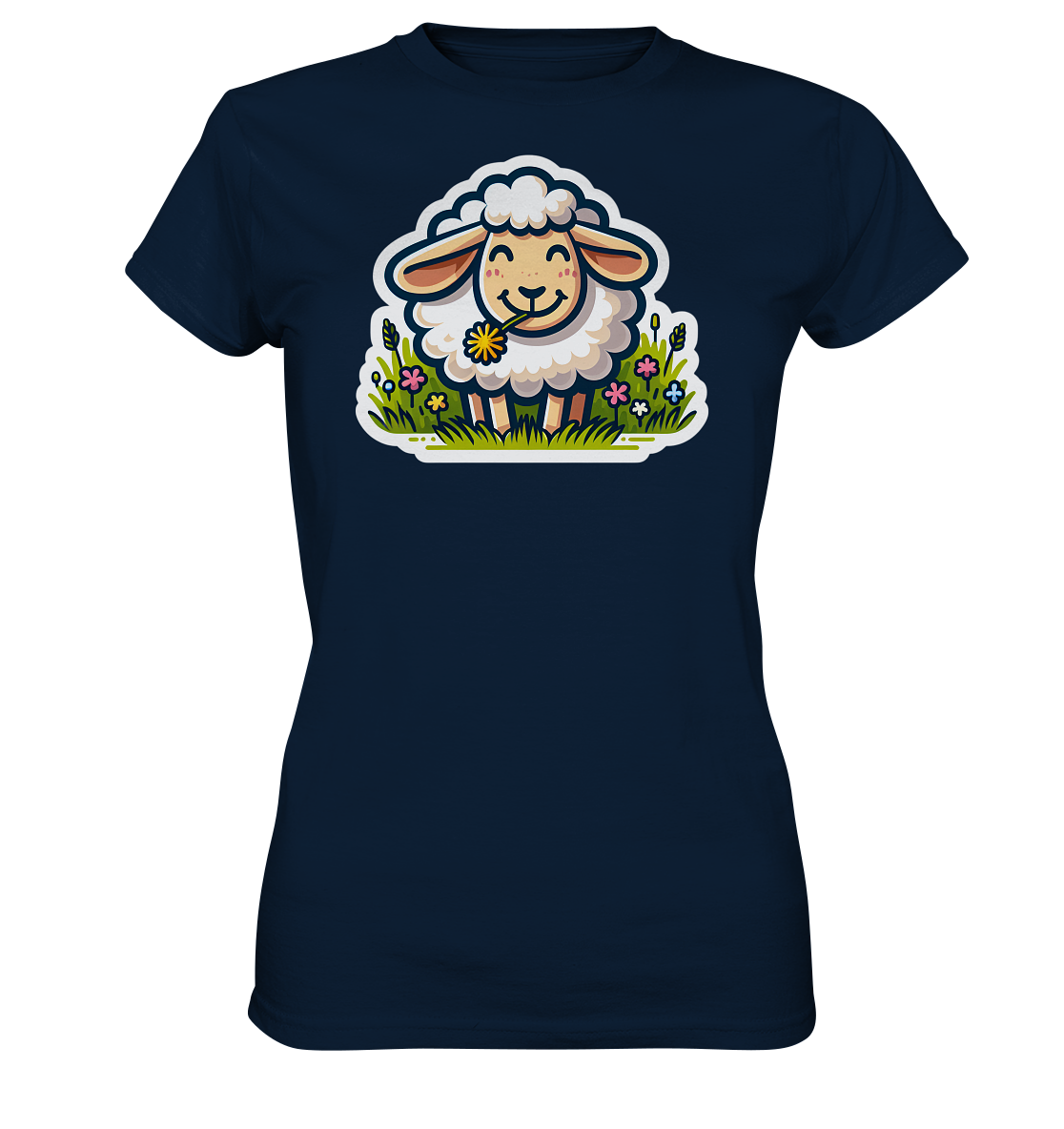 HAPPY SHEEP - Ladies Premium Shirt