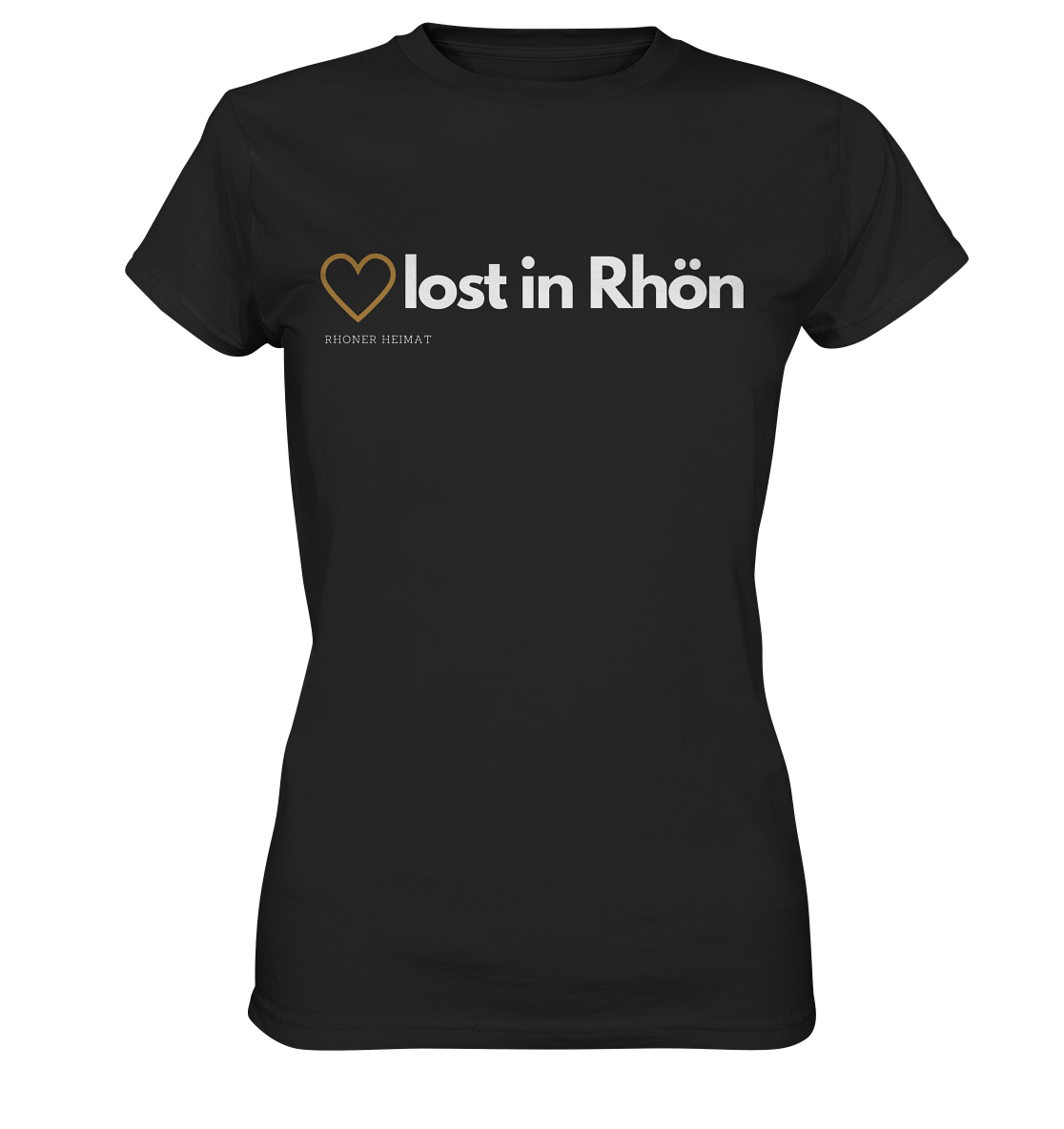 HEART LOST IN RHÖN - Ladies Premium Shirt