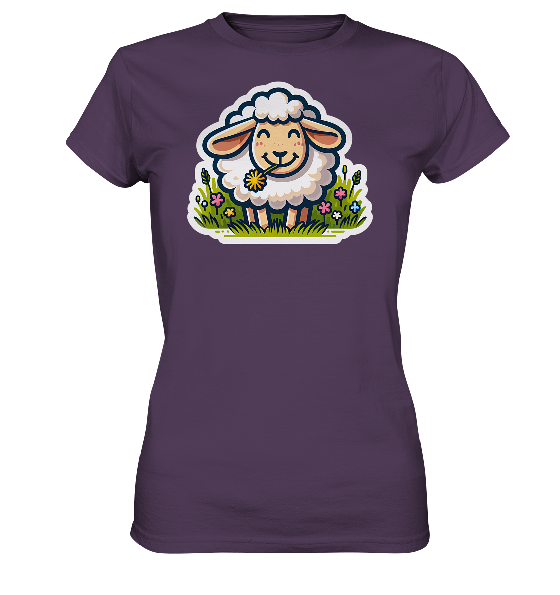 HAPPY SHEEP - Ladies Premium Shirt