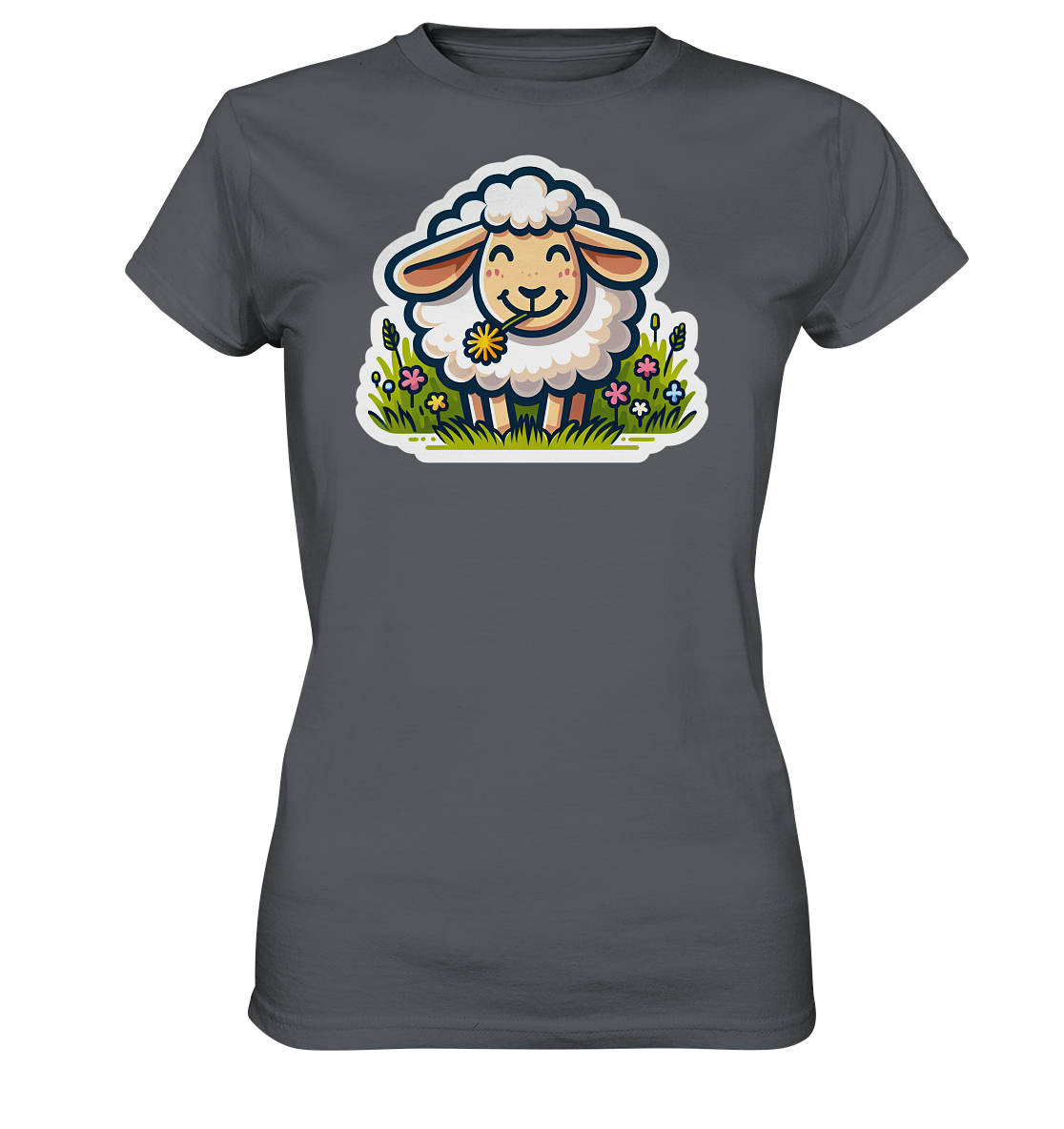 HAPPY SHEEP - Ladies Premium Shirt