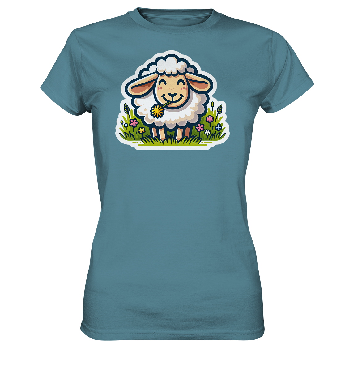 HAPPY SHEEP - Ladies Premium Shirt